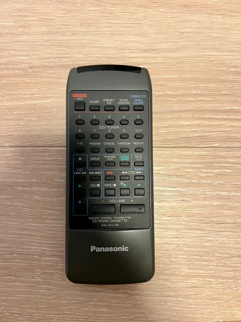 Panasonic RX-DT707 ポータブルステレオCDシステム