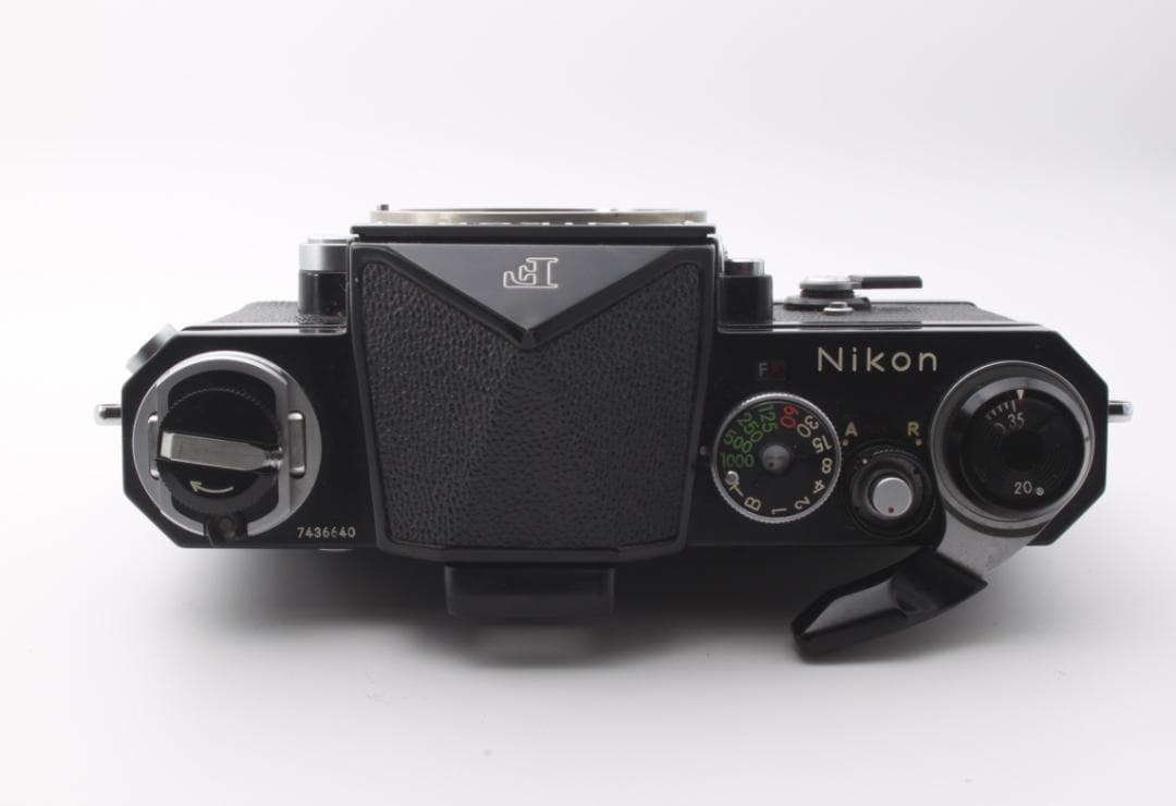 【美品】Nikon F アイレベル ブラック ボディ 後期型 完動品
