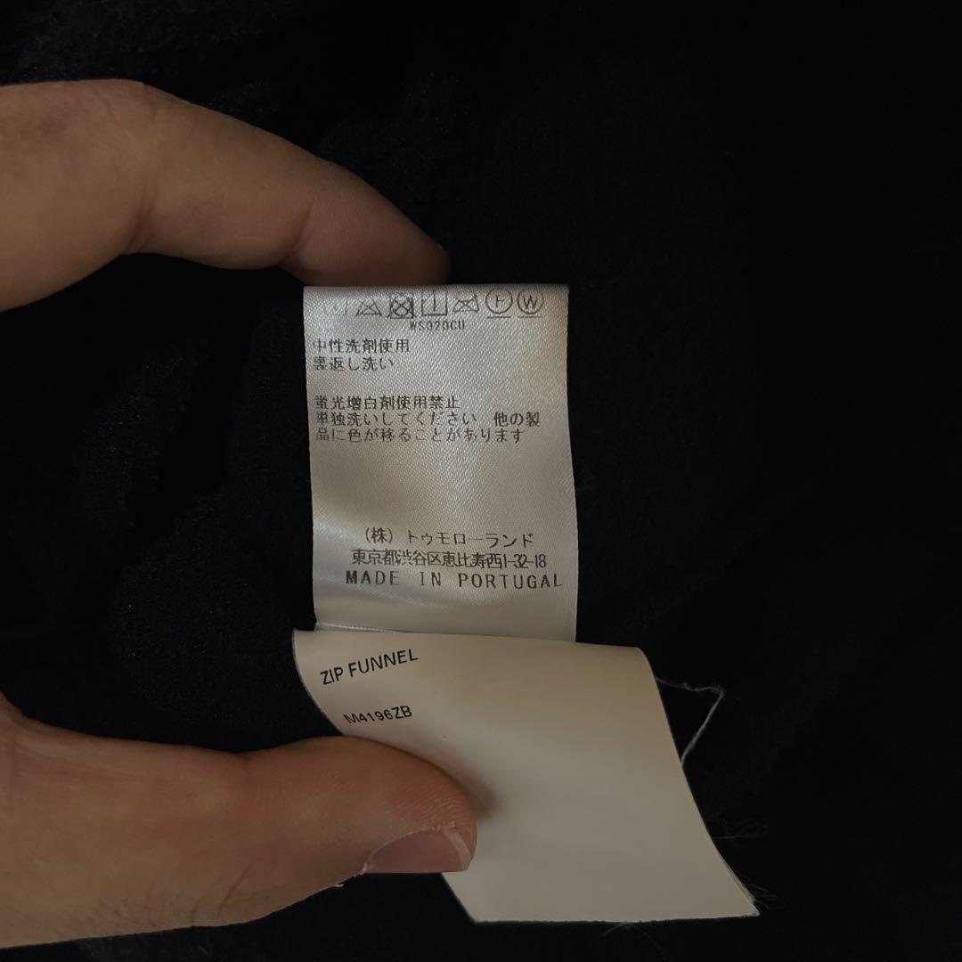 OUR LEGACY アワーレガシー/ブラック フリースジャケット 48