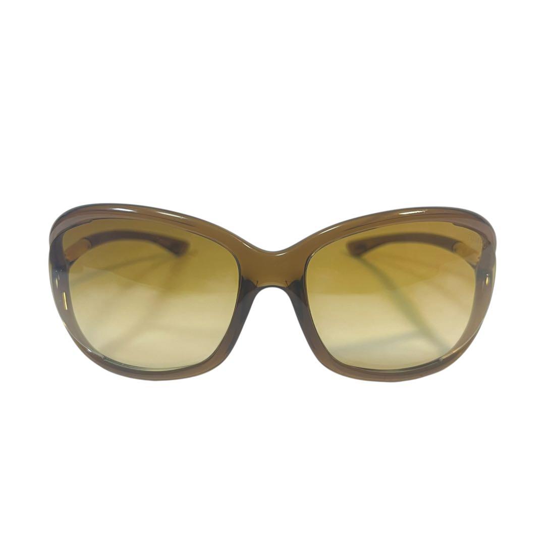 TOMFORD Jennifer TF8サングラス クリアブラウン　ジェニファー