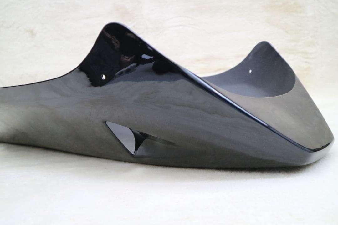 アンダーカウル　大型　黒　ダクト　ＡＢＳ　ステー付/ブラック 大型車 等に