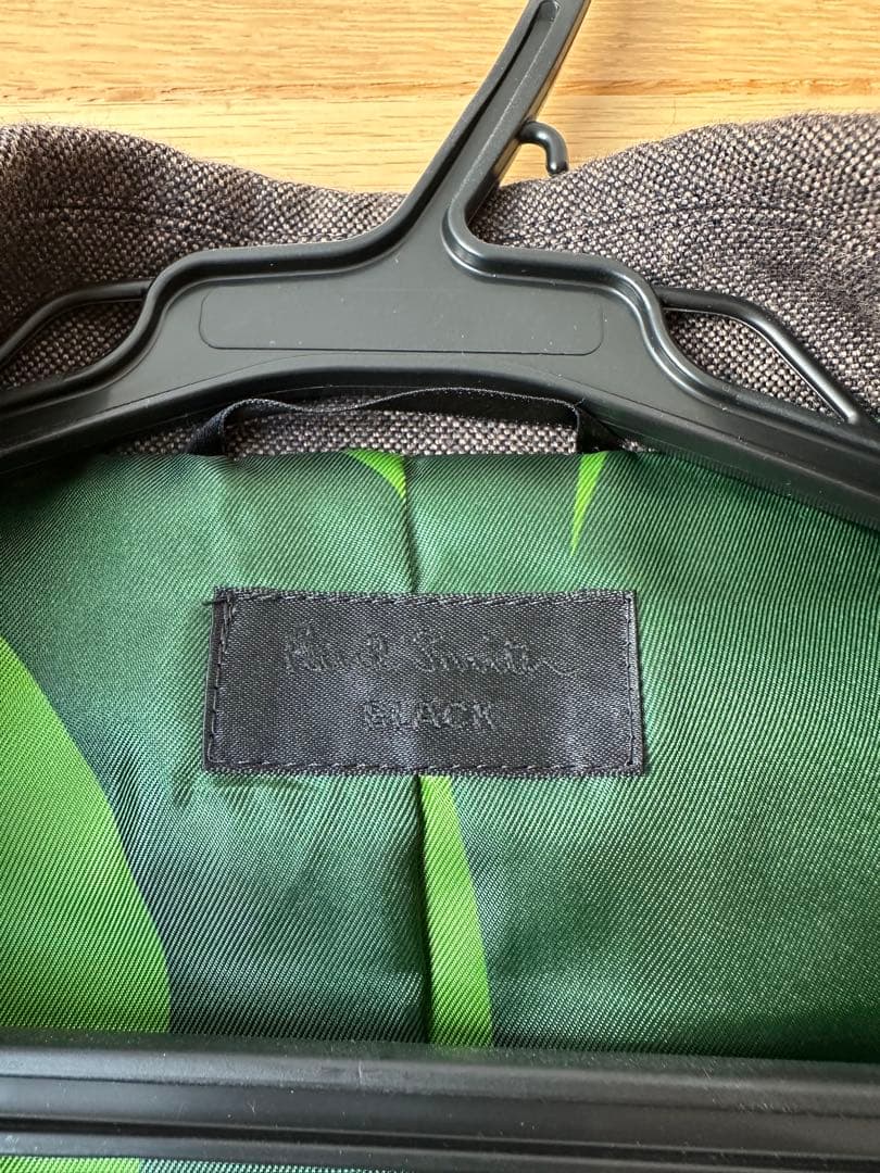 ポールスミス ブラックレディースセットアップ スーツ 38 & シャツ 40