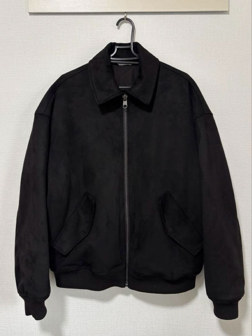 ZARA フェイクスエードキルティングジャケット　M