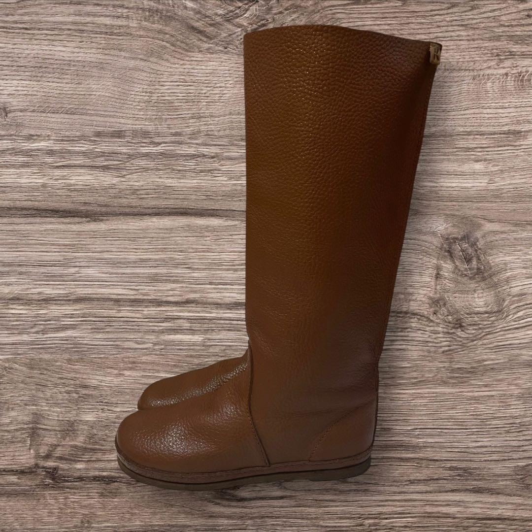 未使用級✨ 入手困難 KOOS ルーカスL ロングレザーブーツ 38 希少