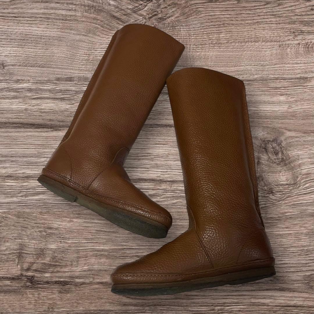 未使用級✨ 入手困難 KOOS ルーカスL ロングレザーブーツ 38 希少