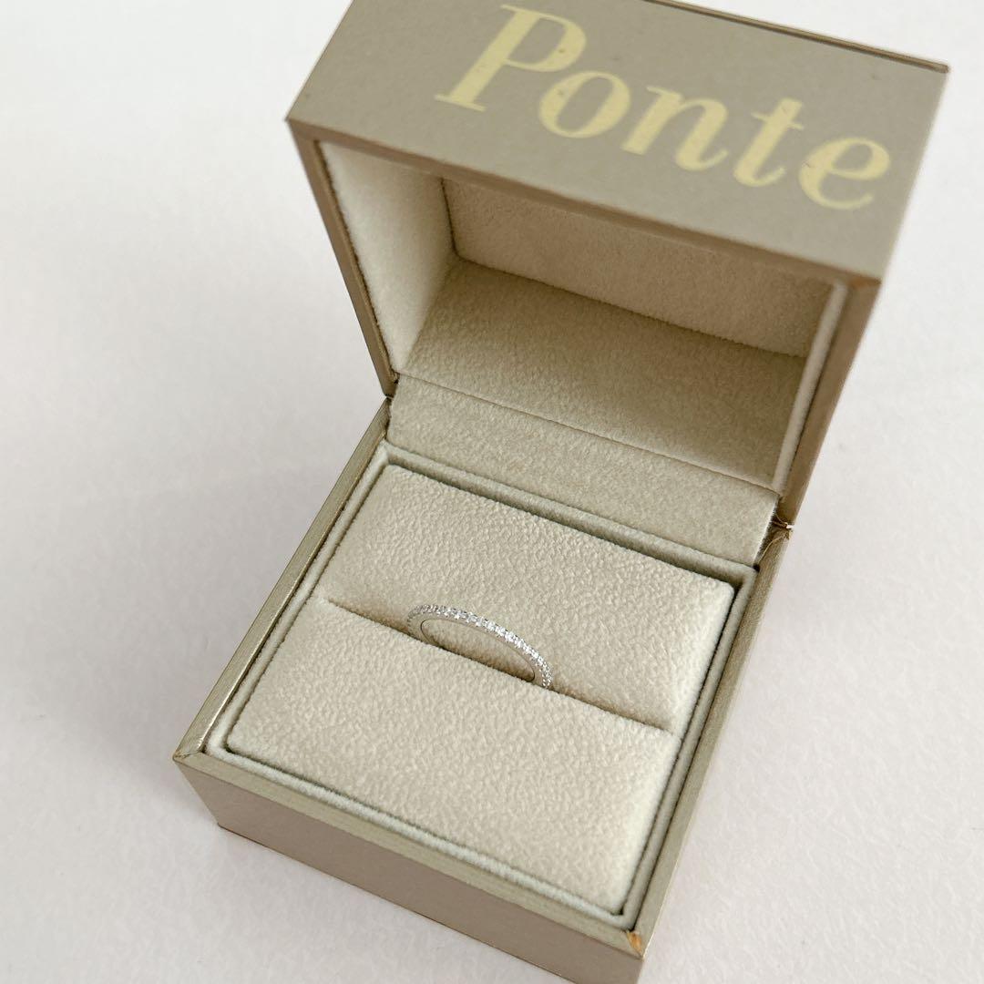 【Ponte Vecchio】フルエタニティ ダイヤリング・.。*