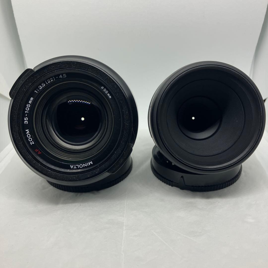 MINOLTAレンズ3本セットになります、SONYのαシリーズで使用してました。