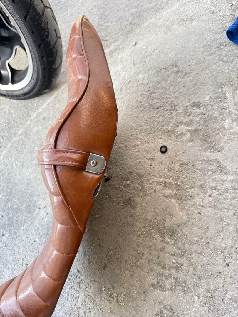 ゼファー400 タックロールシート 茶色