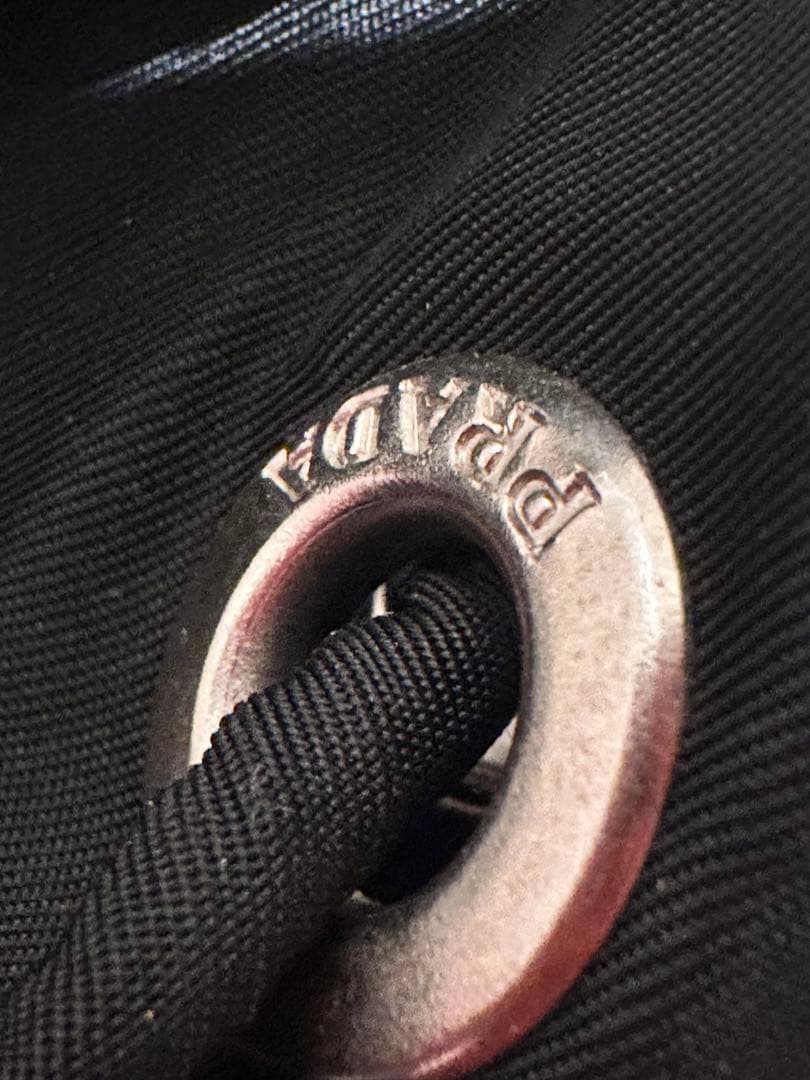 美品　PRADA プラダ　ポコノ ナイロン カーフ レザー 本革リュックサック