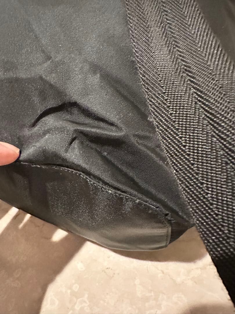 美品　PRADA プラダ　ポコノ ナイロン カーフ レザー 本革リュックサック