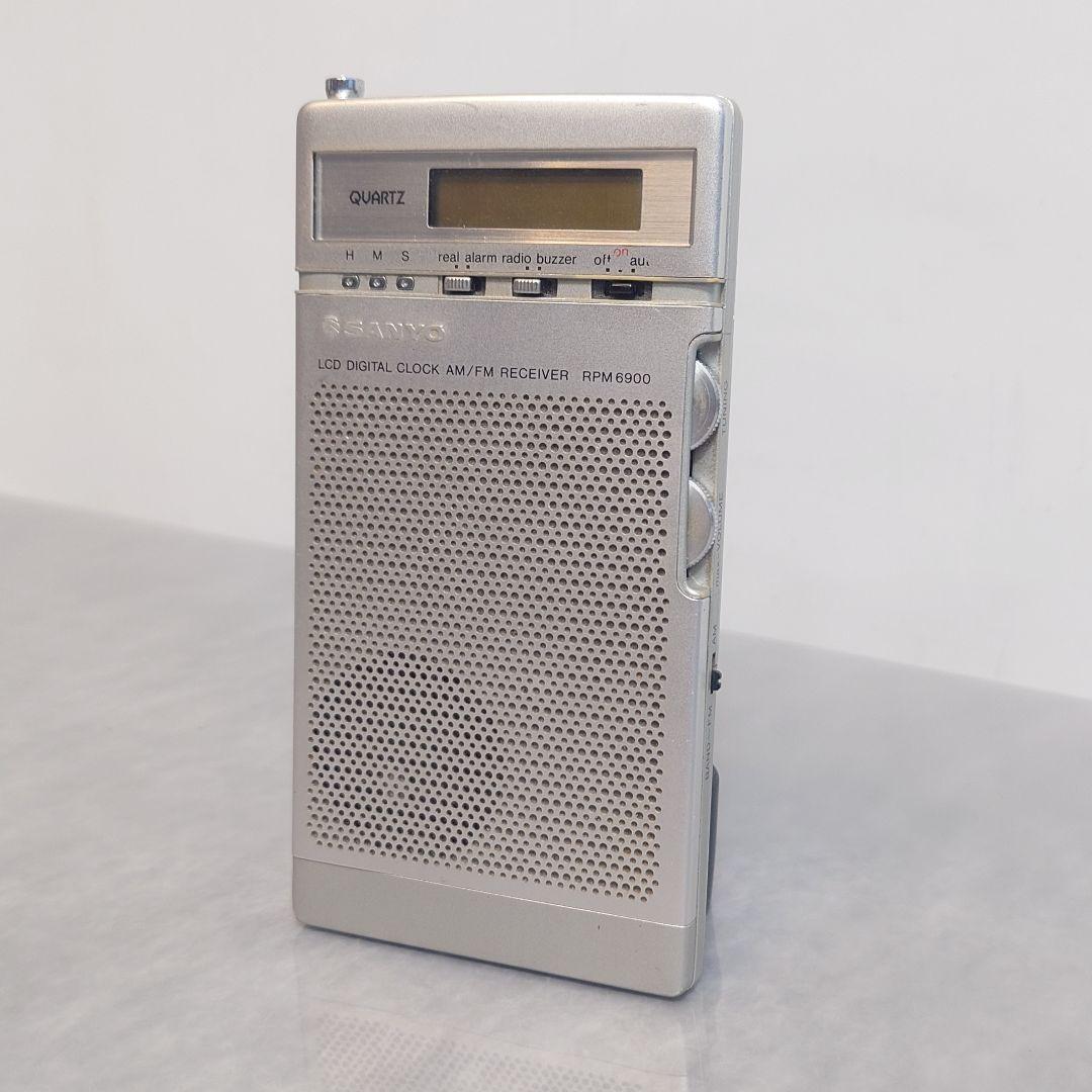 レア SANYO RPM 6900 デジタル時計ラジオ
