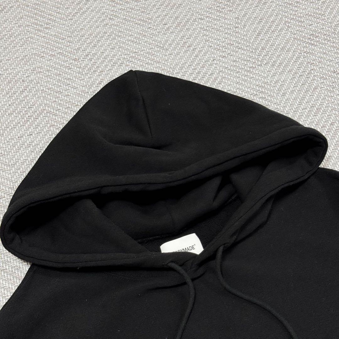 極美品 レディメイド スマイル フレイム ビッグパーカー ブラック XL