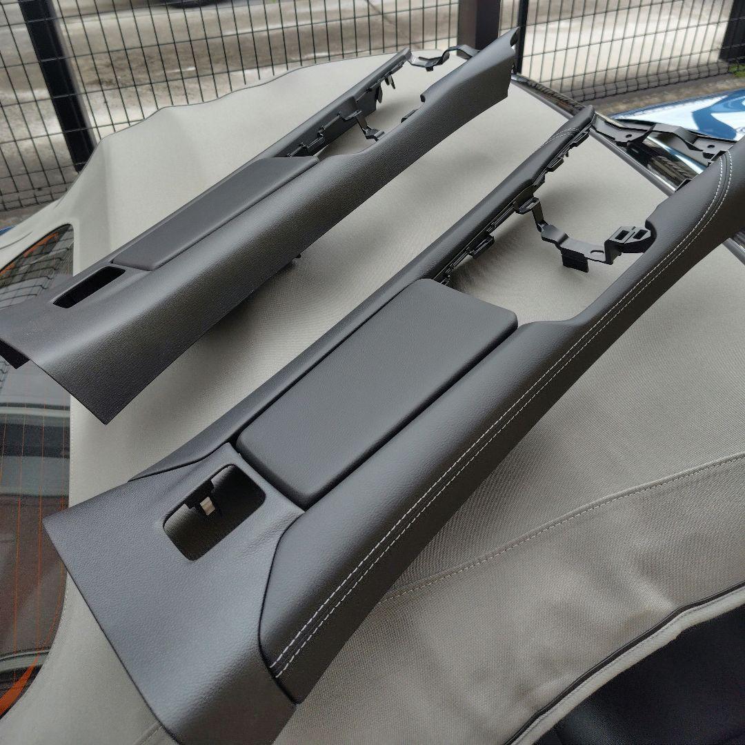 【ND2 ロードスター】純正リアコンソール ステッチ入りレザー巻