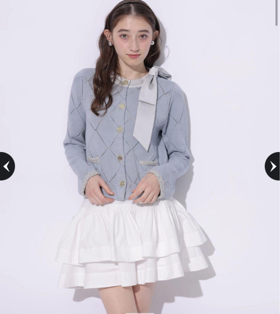 トップス Rirandture Ribbon Knit Jacket