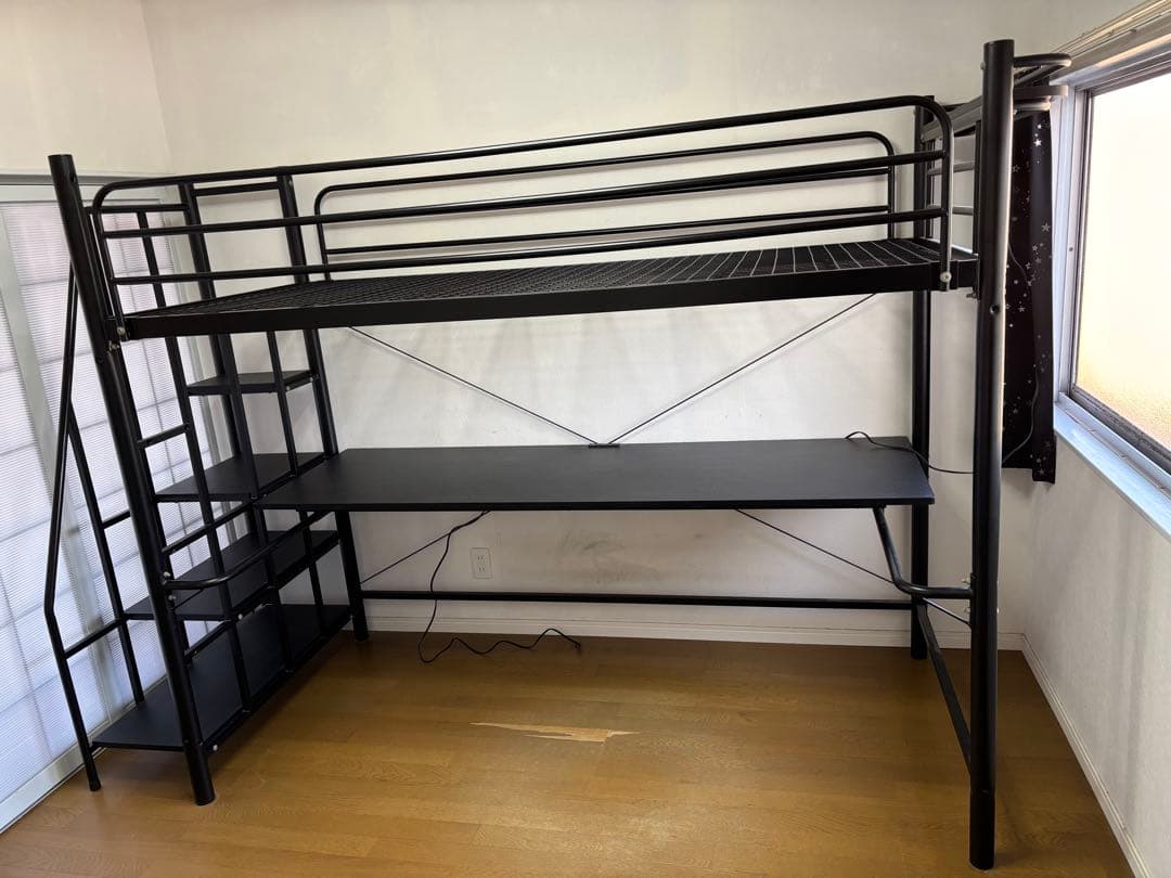 miyuu23様 階段 ロフトベッド 宮棚付き 引取り可能な方