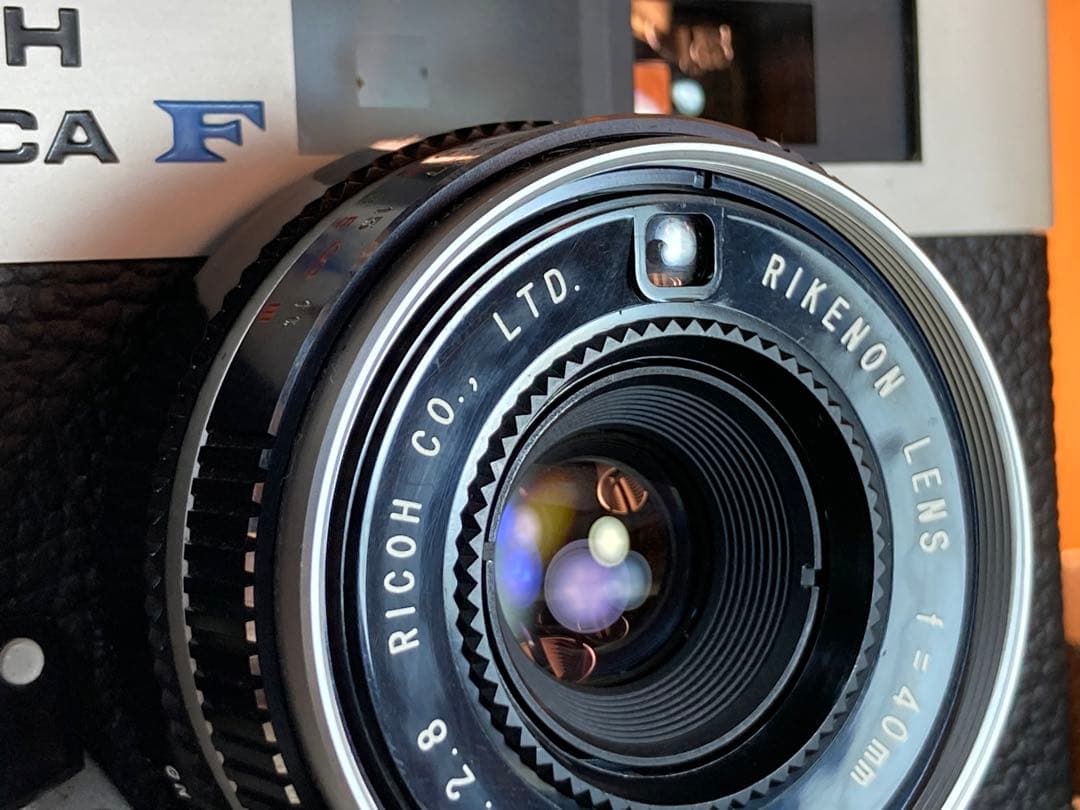 希少品！超美品！完動品★リコー elnica f★フィルム入門＊初期保証＊試写済