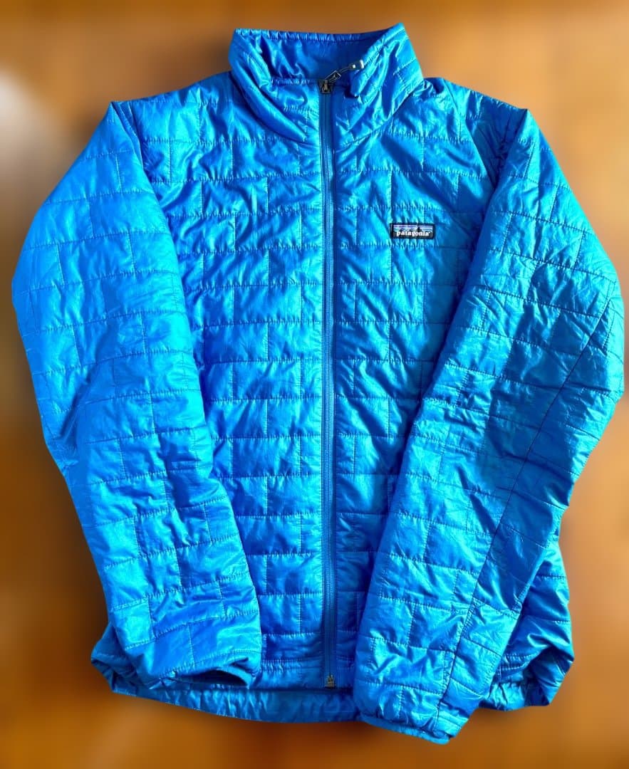 happiness パタゴニア、ナノパフジャケット、ナイロン、2024年