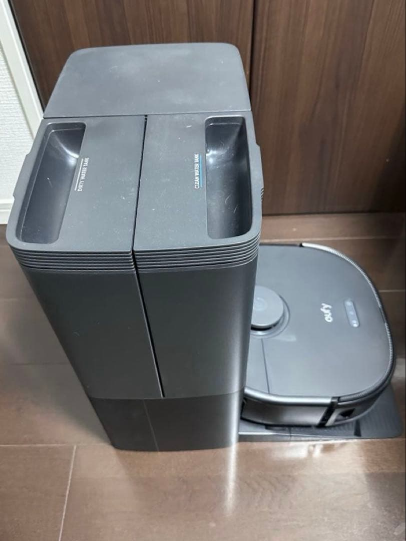 【中古】eufy X10 Pro Omni ロボット掃除機本体 ブラック