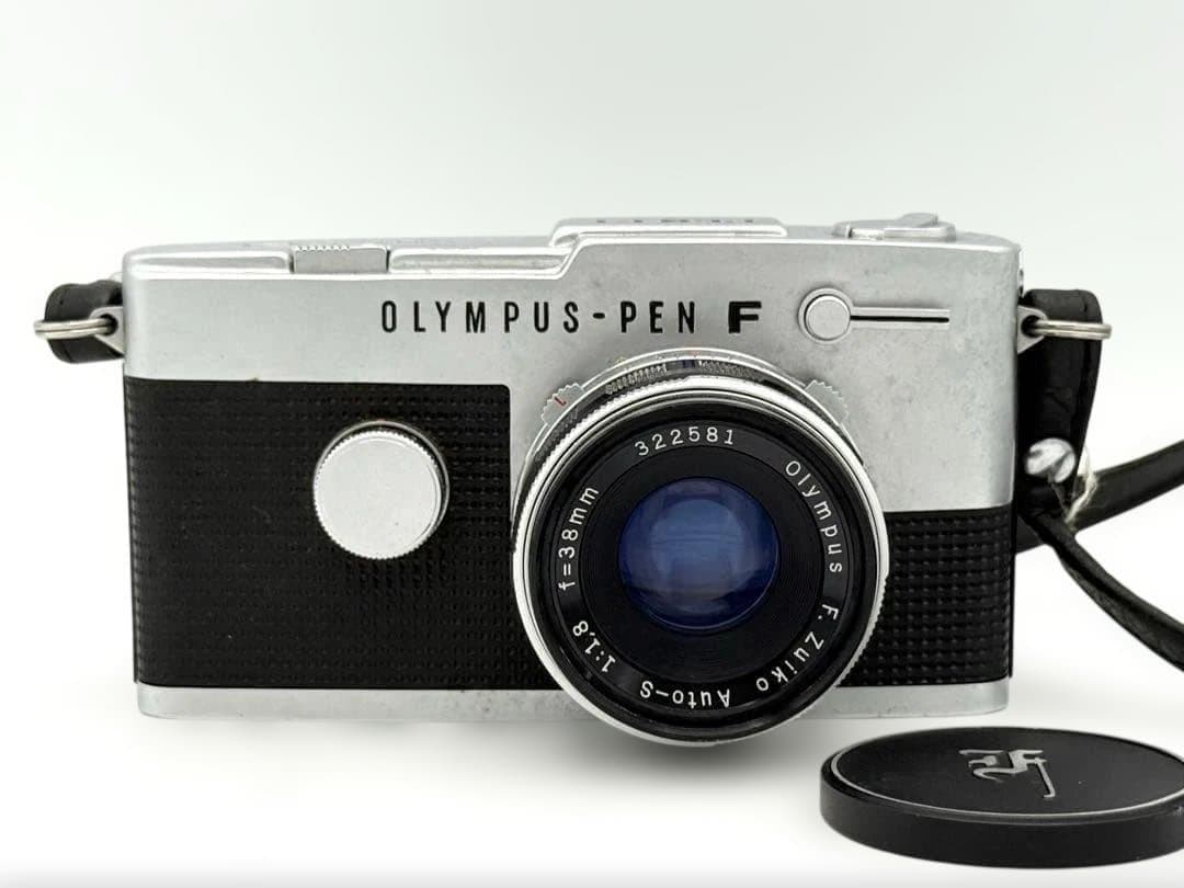 【完動品】OLYMPUS PEN-FT + 38mm f1.8 動作確認済み