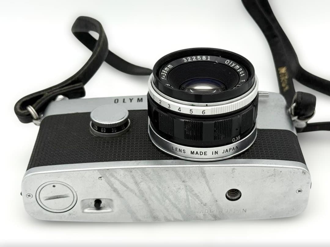 【完動品】OLYMPUS PEN-FT + 38mm f1.8 動作確認済み