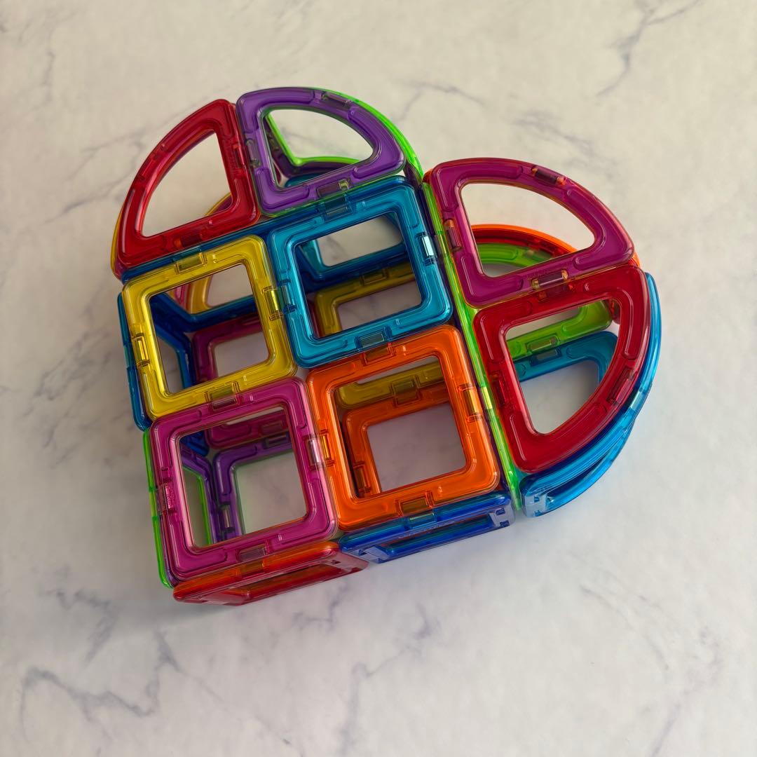 【正規品】MAGFORMERS マグフォーマー 90ピース 刻印有