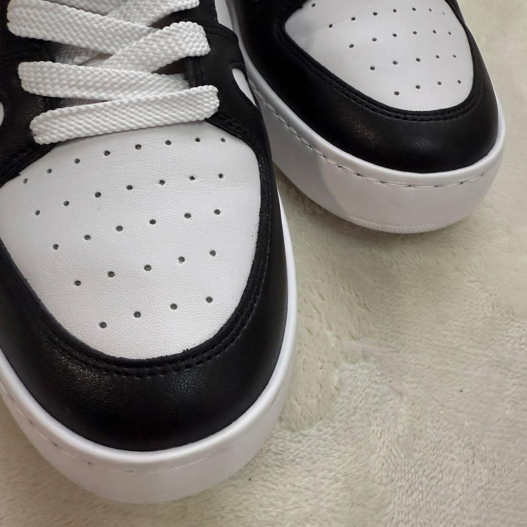 ⚪️【美品】COACH ハイカットスニーカー 白×黒 メンズ　27cm