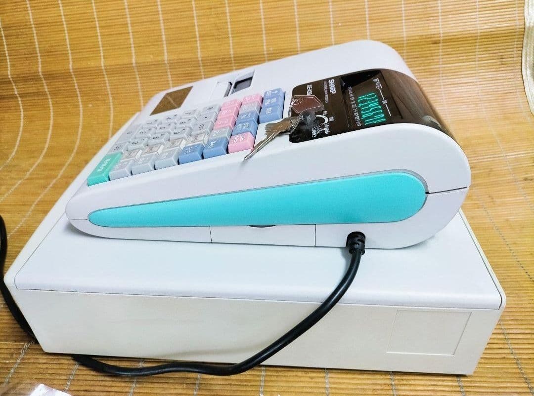 シャープレジスター　XE-A20　PC連携設定無料ロゴ可能機種　851555