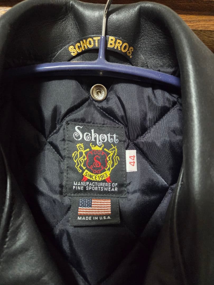 Schott ONE STAR ライダース US613 7007 usa製品44