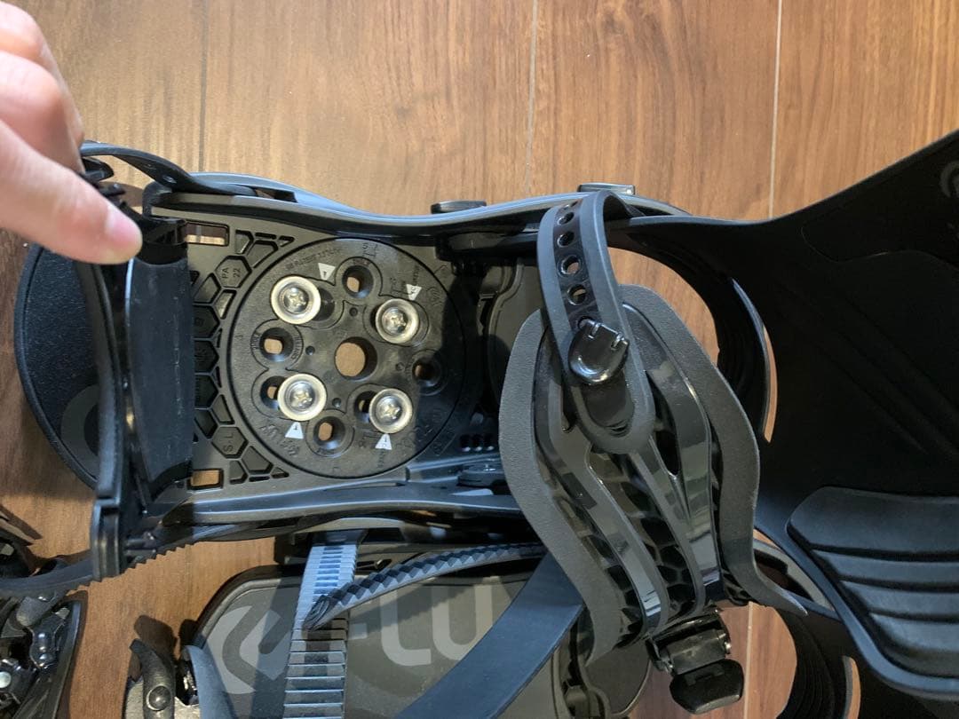 未使用品　FLUX DS スノーボードビンディング ブラック