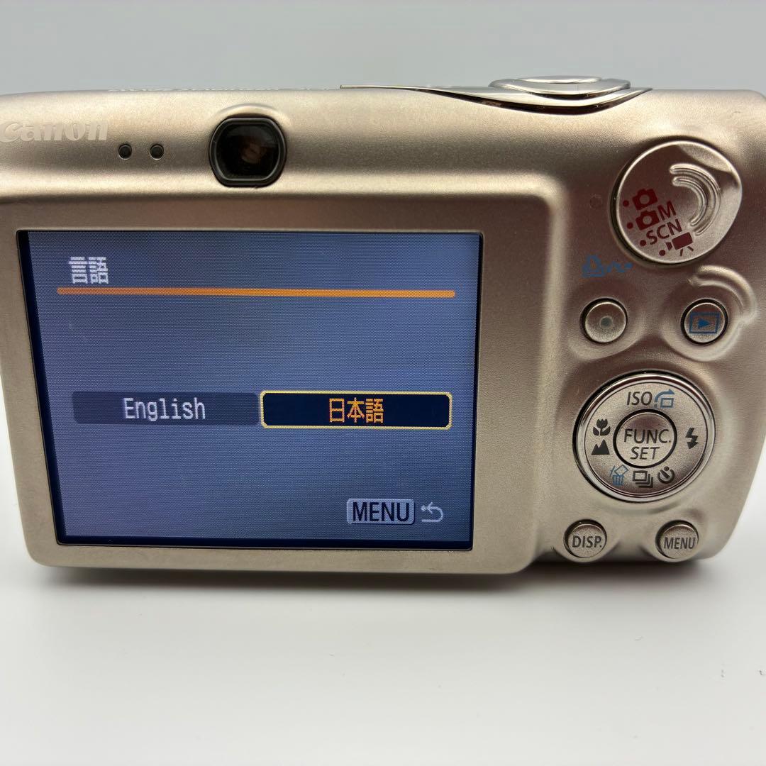 美品★チタン Canon IXY DIGITAL 2000 IS 動作品