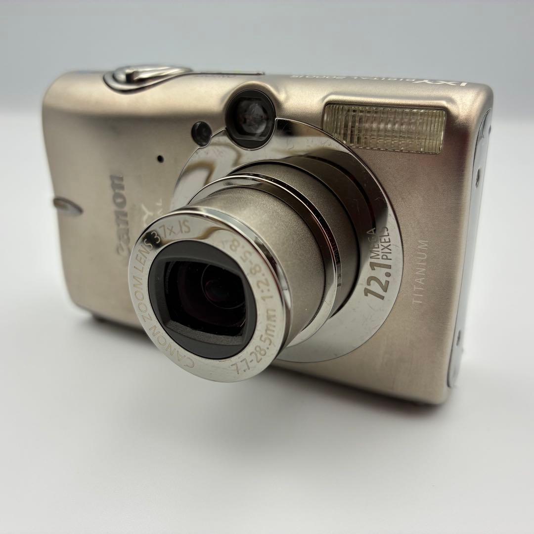 美品★チタン Canon IXY DIGITAL 2000 IS 動作品