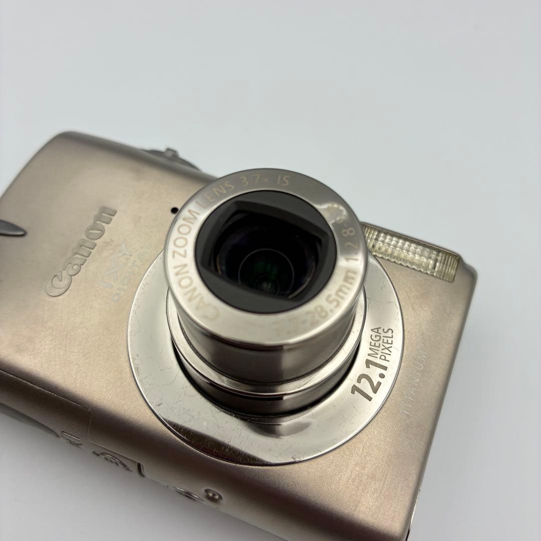 美品★チタン Canon IXY DIGITAL 2000 IS 動作品