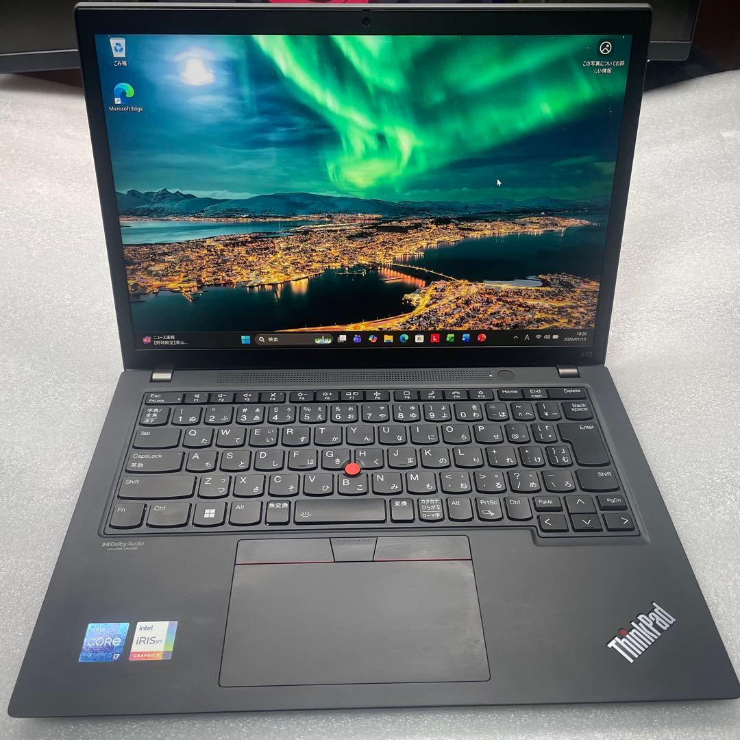Windowsノート本体 Thinkpad X13 Gen3 i7/16GB