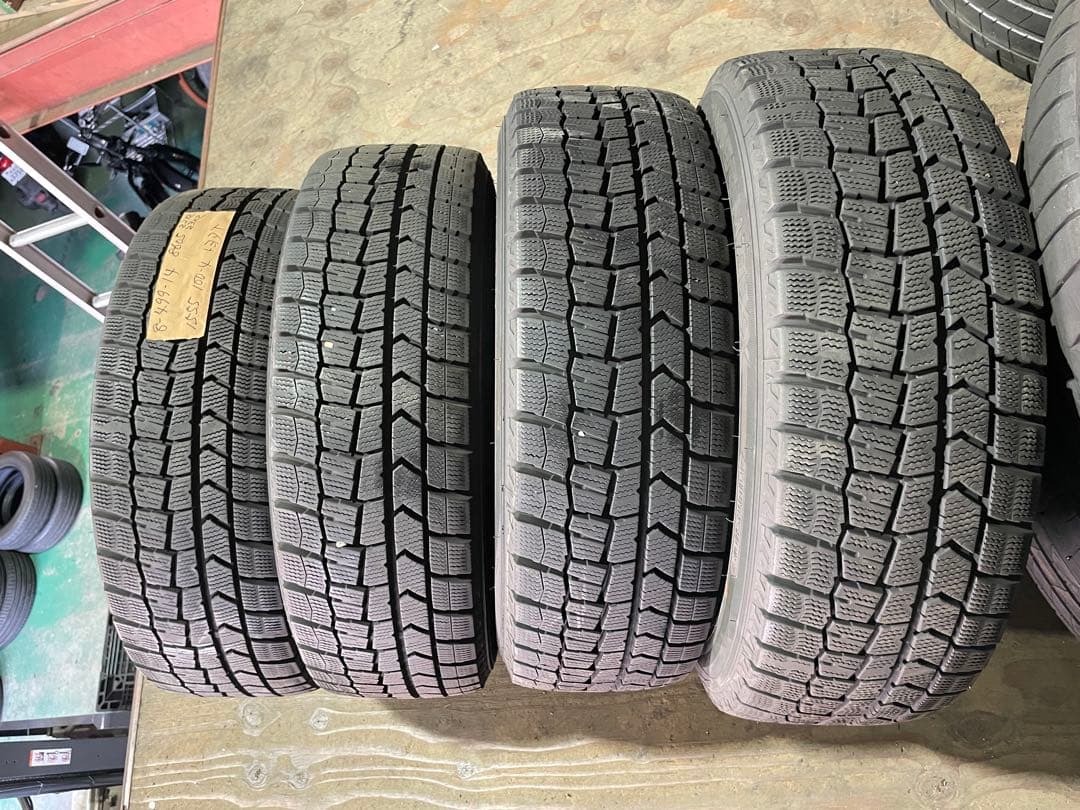 トヨタ純正アクア　ヴィッツ　フィールダー　185/60R15 バリ山スタッドレス