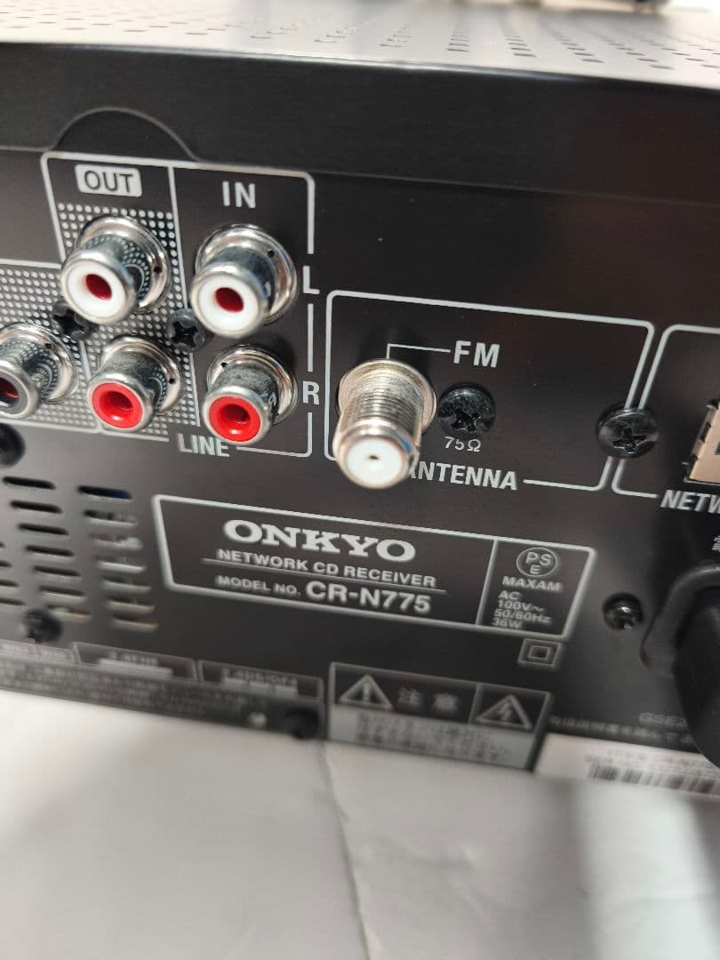 ONKYO CR-N775 (B) CDレシーバー★動作良好品