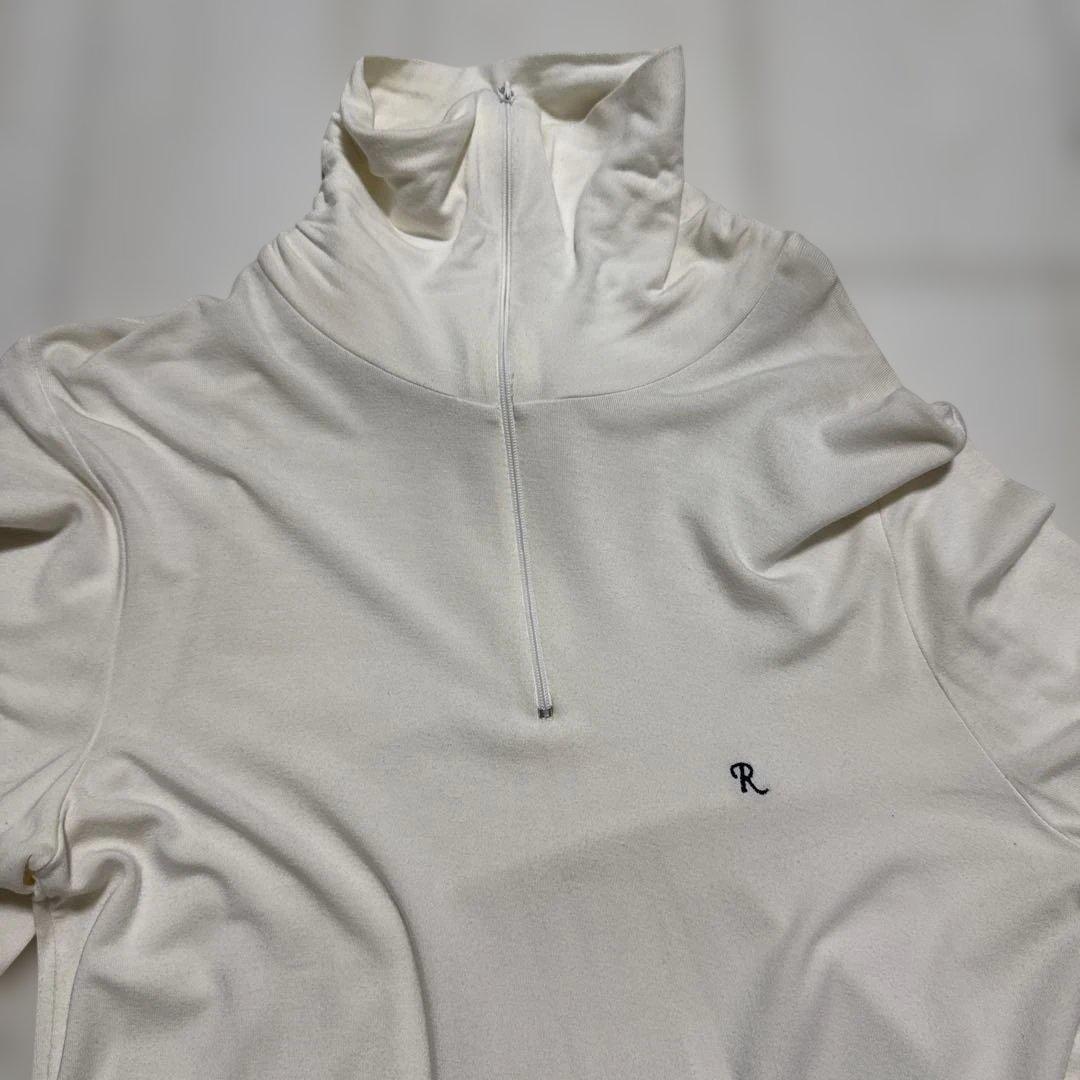 ラフシモンズ　ジップアップカットソー