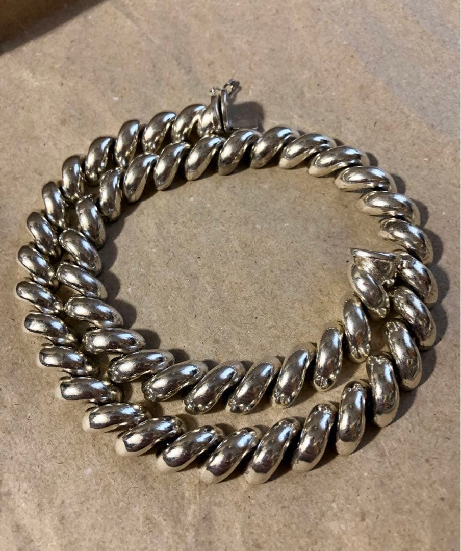 vintage 925 サンマルコチェーン ネックレス