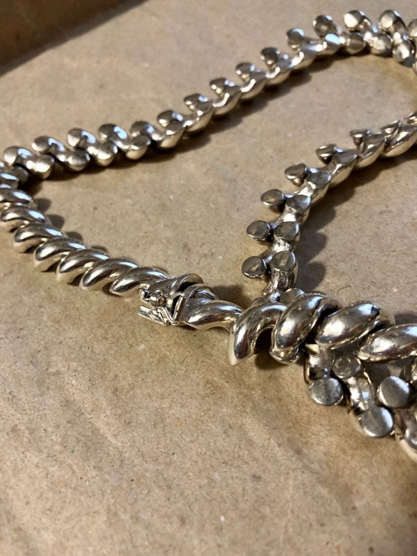 vintage 925 サンマルコチェーン ネックレス