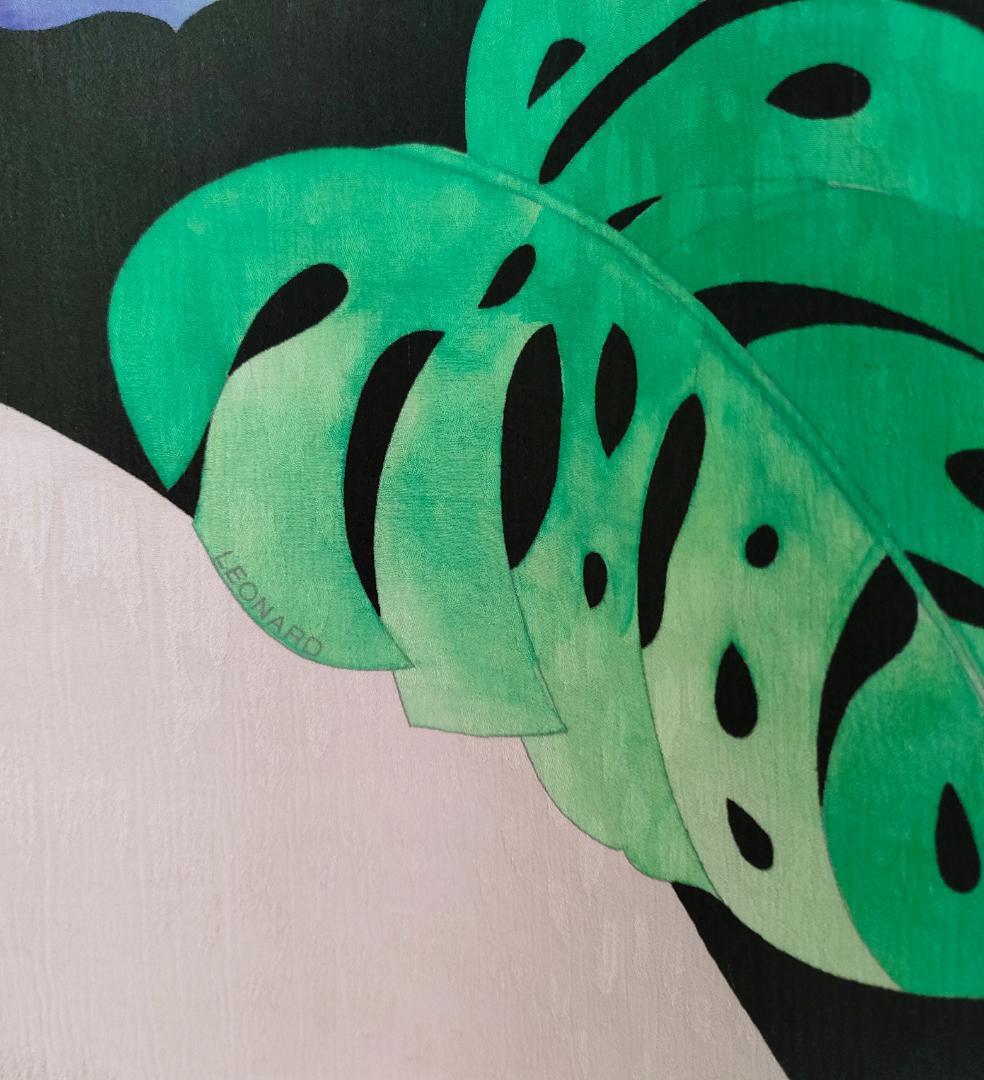 新品同様❤️極近年❤️40 L❤️レオナール❤️ニット プルオーバー❤️パリ