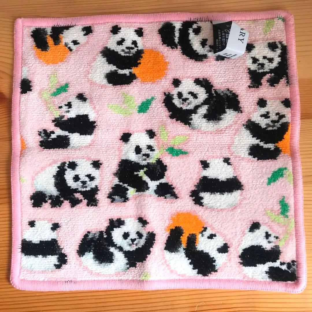 FEILER コロコロパンダ ハンカチ·ポーチ·サークルポーチ 3点set