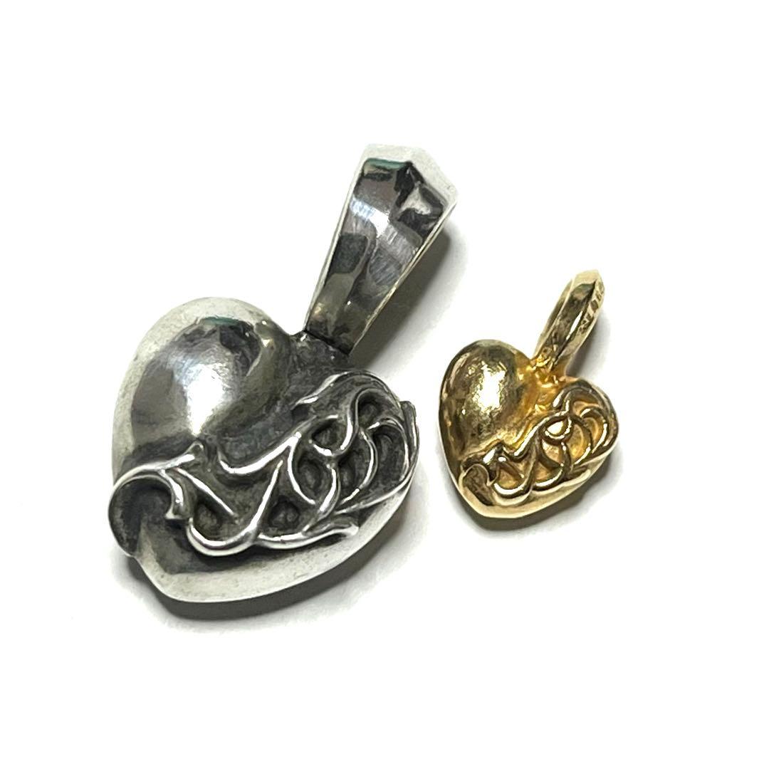 専用　クロムハーツ　ハートペンダントスモールwithベイル