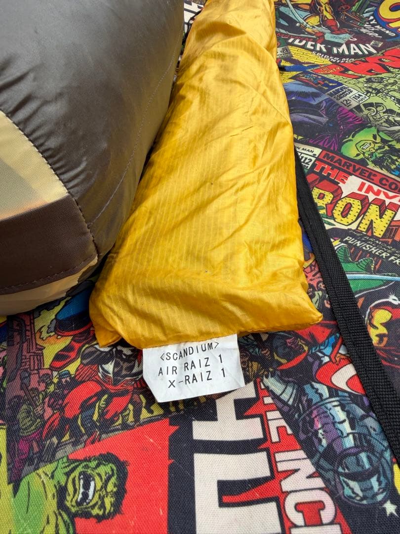 アライテントエアライズ１　ソロテント エアライズ1 人用　美品