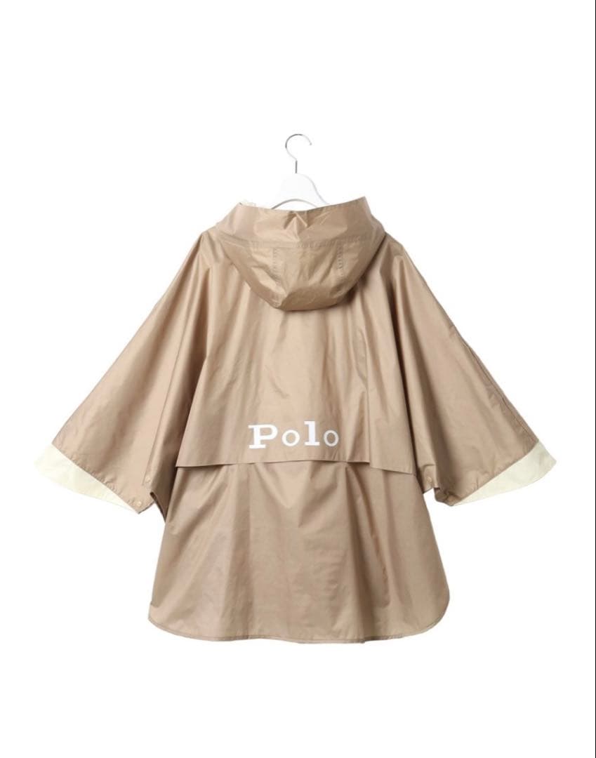 【専用】POLO ラルフローレン ポロベア　レインポンチョ ベージュ　雨具