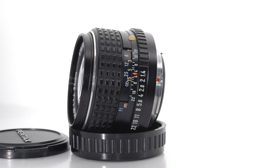 新品級☆保証 Asahi SMC PENTAX-M 50mm F/1.4 レンズ