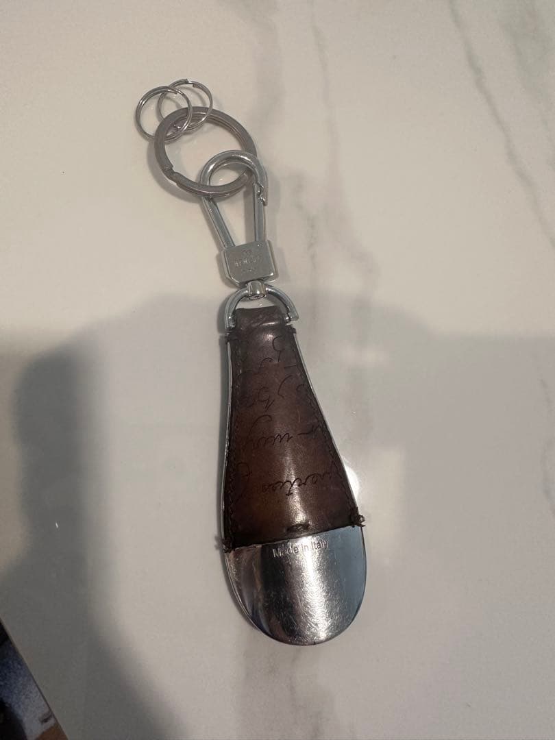 ベルルッティ キーリング 靴べら