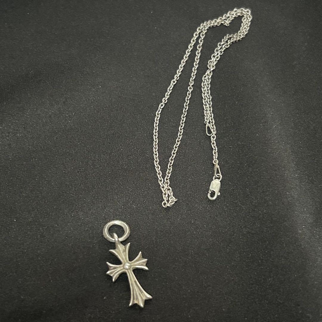 クロムハーツ　タイニーCHクロス　チャーム　オールド 正規品 ネックレス
