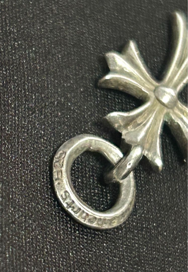 クロムハーツ　タイニーCHクロス　チャーム　オールド 正規品 ネックレス