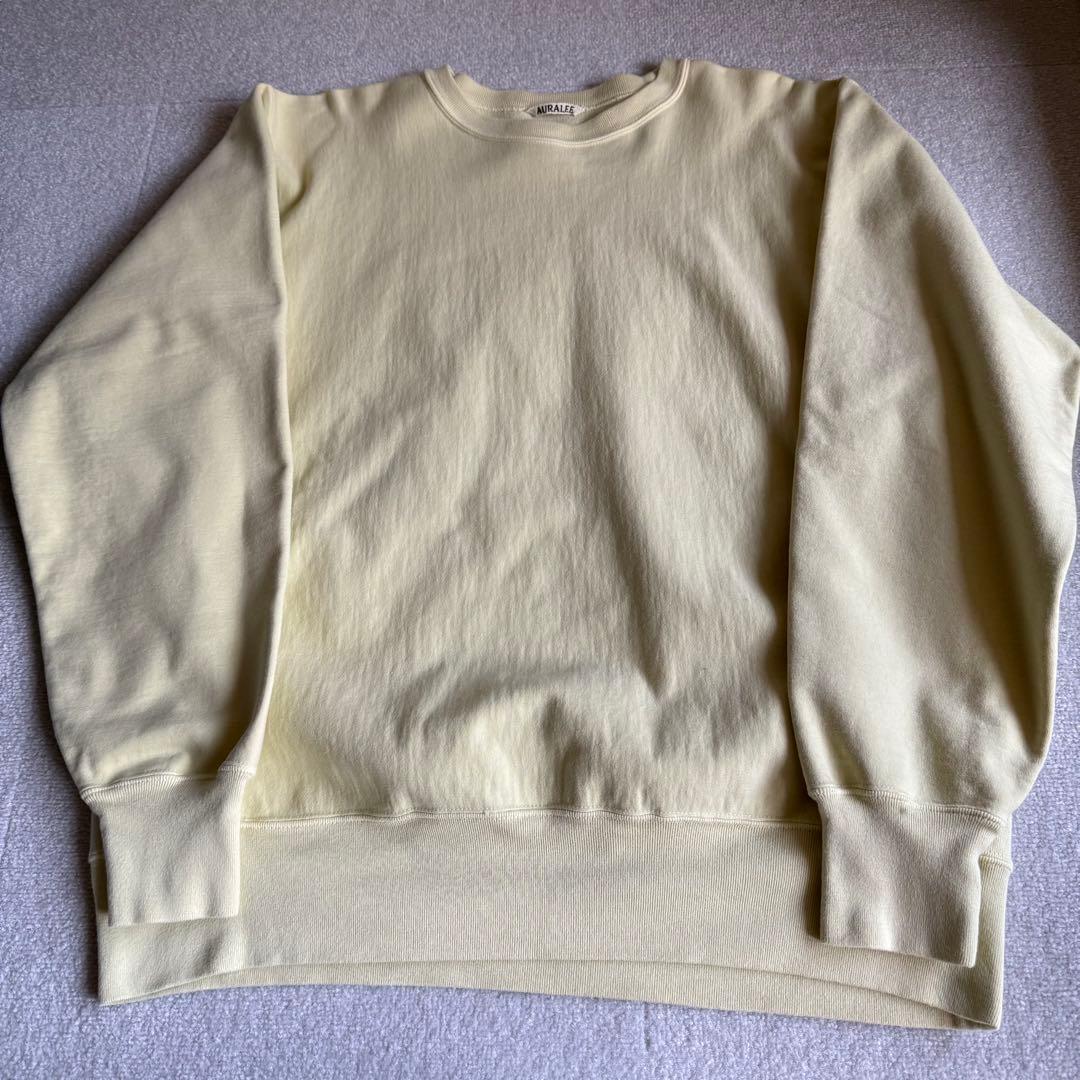 【出品16日まで】 【AURALEE オーラリースウェット】