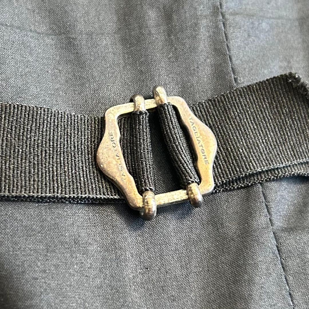 高級✨TAGLIATORE ウール100% 千鳥柄　ジレ　46