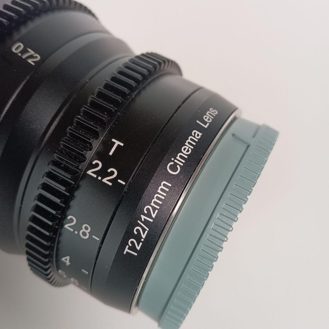 値下げ【1回使用のみ 超美品】 MEIKE 12mm T/2.2 シネマレンズ